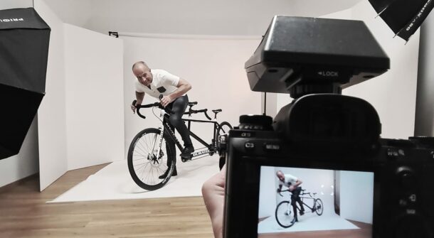 Im Fotostudio geht’s rund …